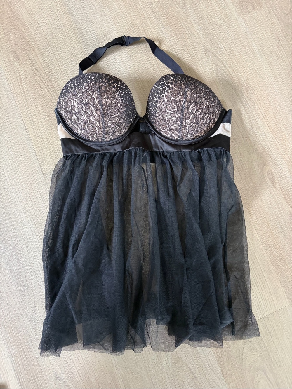Victorias Secret Teddy Lingerie Top Size 36D
